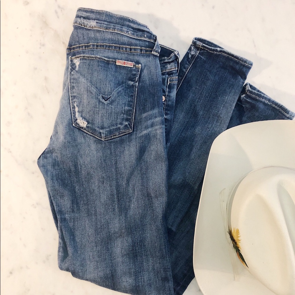 Hudson Jeans women’s Krista super skinny ripped 29